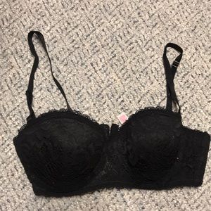 Black Lace Bra